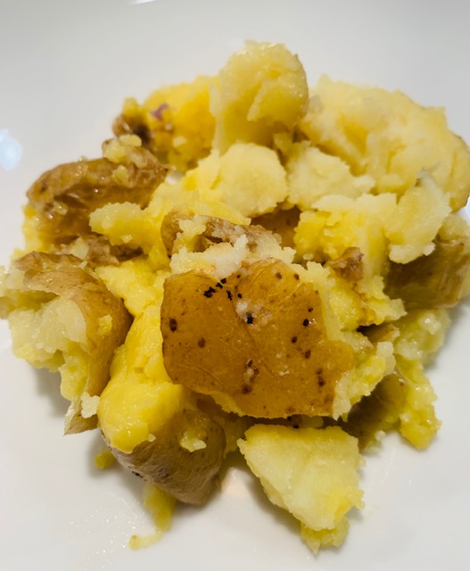 lazy (s)mashed potatoes