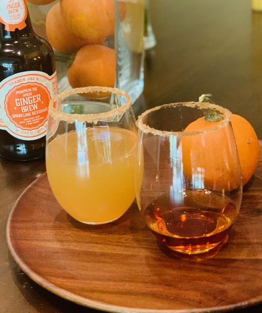 pumpkin spice cocktail