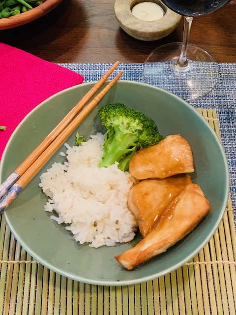 Chicken teriyaki bowls
