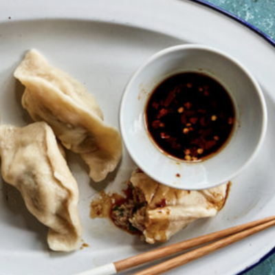 dumplings with pork and chives