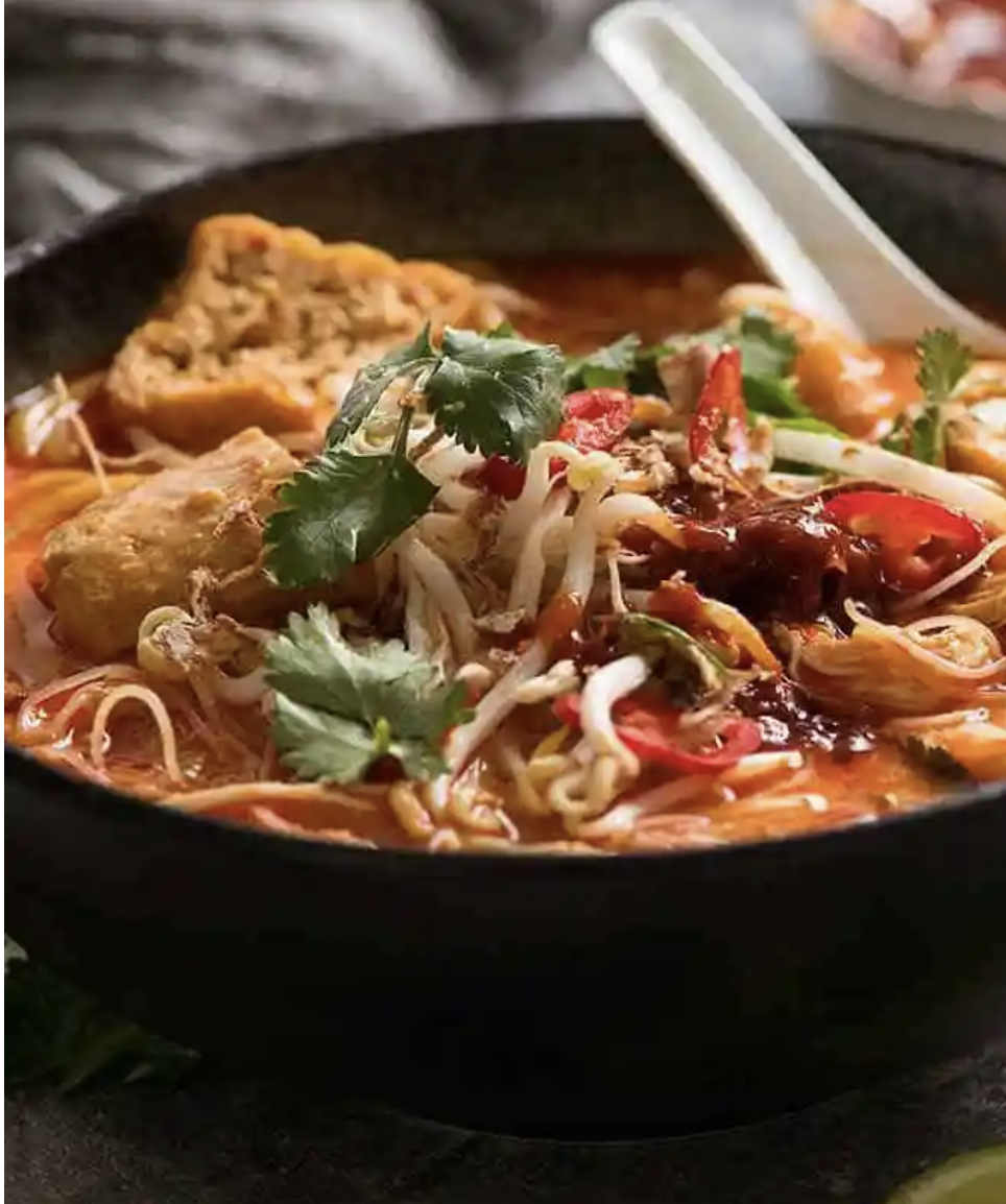 southeast asia:  Laska soup